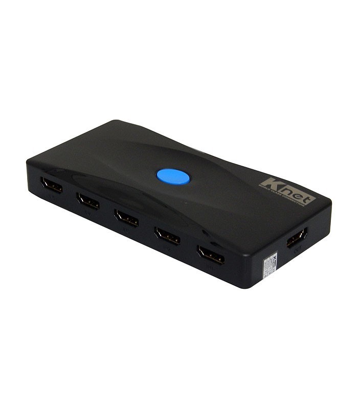 سوئیچ 5 پورت HDMI با رزولوشن 4Kx2K و ریموت کنترل کی نت