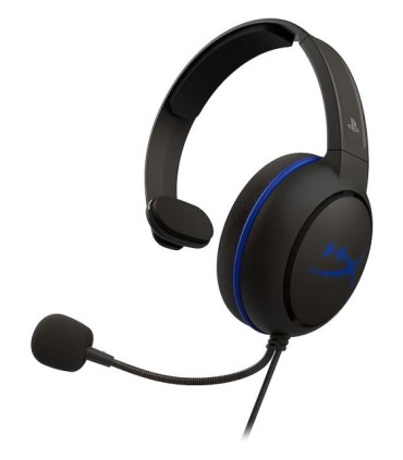 هدست گیمینگ باسیم تک گوش هایپر ایکس Cloud Chat HX-HSCCHS-BK/AS 4P5J3AB