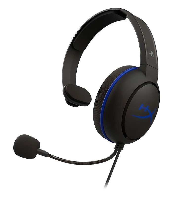 هدست گیمینگ باسیم تک گوش هایپر ایکس Cloud Chat HX-HSCCHS-BK/AS 4P5J3AB