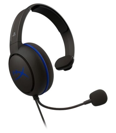 هدست گیمینگ باسیم تک گوش هایپر ایکس Cloud Chat HX-HSCCHS-BK/AS 4P5J3AB