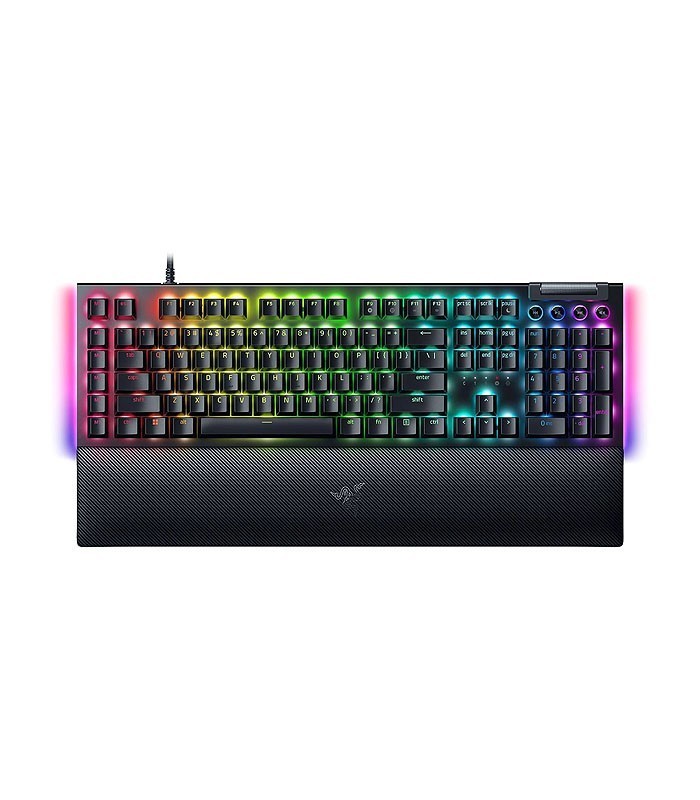 کیبورد باسیم گیمینگ ریزر BlackWidow V4 - Green Switch