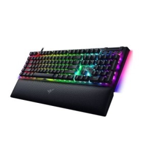 کیبورد باسیم گیمینگ ریزر BlackWidow V4 - Green Switch