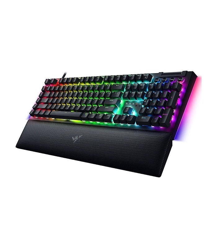 کیبورد باسیم گیمینگ ریزر BlackWidow V4 - Green Switch