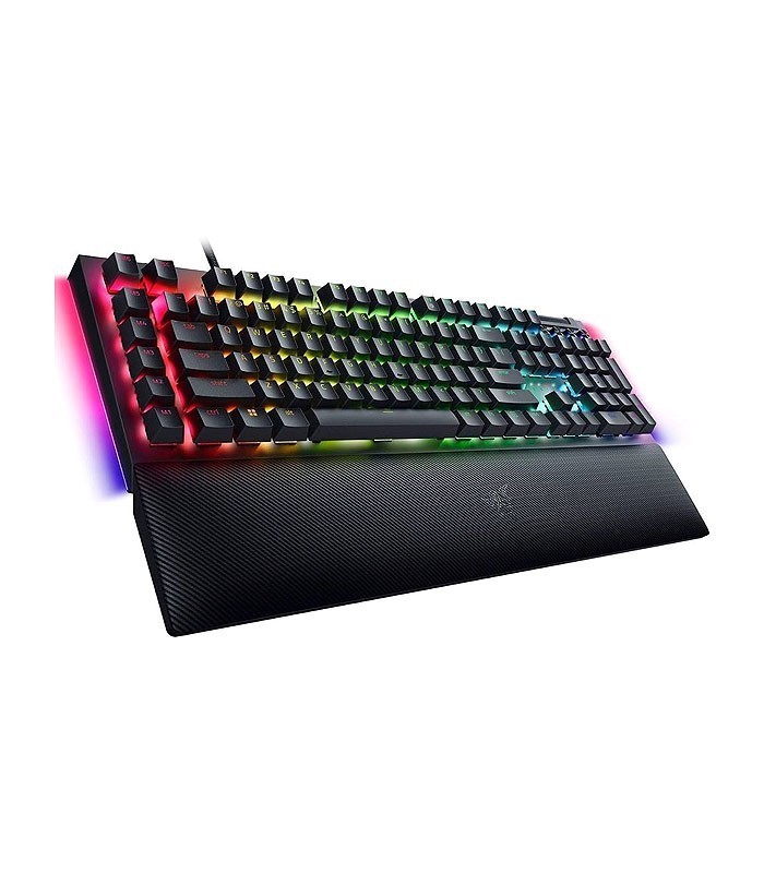 کیبورد باسیم گیمینگ ریزر BlackWidow V4 - Green Switch