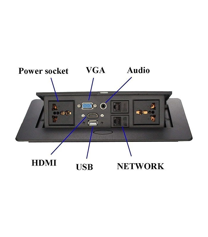 پریز رومیزی توکار فرانت FN-VSP800