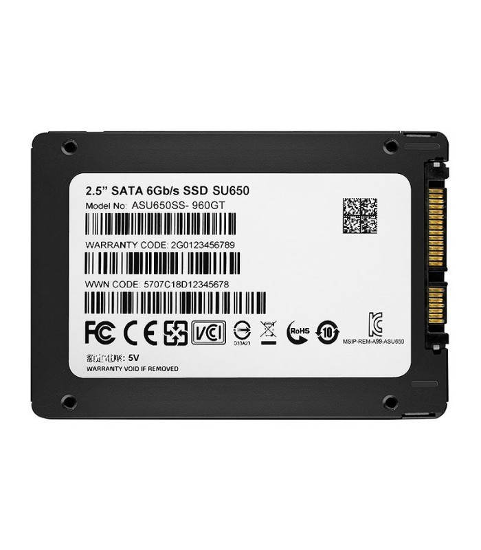 اس اس دی ای دیتا SU650 ظرفیت 480 گیگابایت