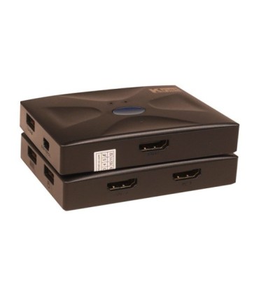کی وی ام سوئیچ 2 پورت HDMI دستی همراه کابل کی نت K-SWKHM002
