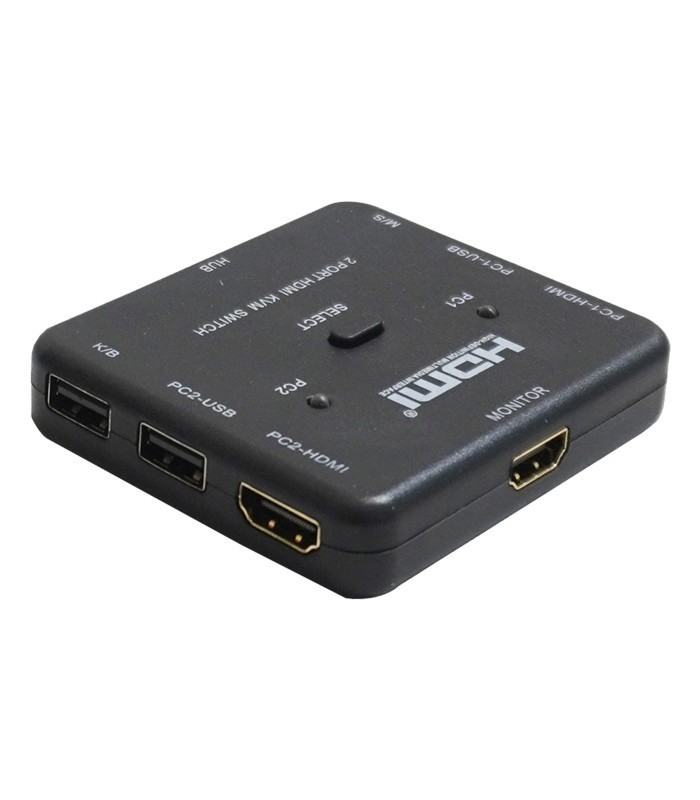 کی وی ام سوئیچ 2 پورت HDMI دستی وی نت V-SWKHM4K2