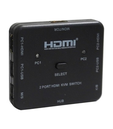 کی وی ام سوئیچ 2 پورت HDMI دستی وی نت V-SWKHM4K2