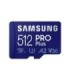 کارت حافظه microSDXC سامسونگ PRO Plus کلاس 10 سرعت 130MBps ظرفیت 512 گیگابایت