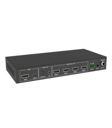 سوئیچ کنترلر ویدیو وال 4 پورت HDMI با رزولوشن 4k با ریموت کنترل فرانت FN-W214C