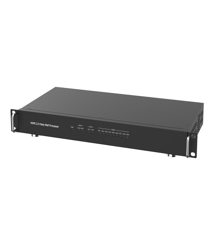 سوئیچ کنترلر ویدیو وال 2 در 9 HDMI با قابلیت 3D و رزولوشن 4Kx2K فرانت FN-W209