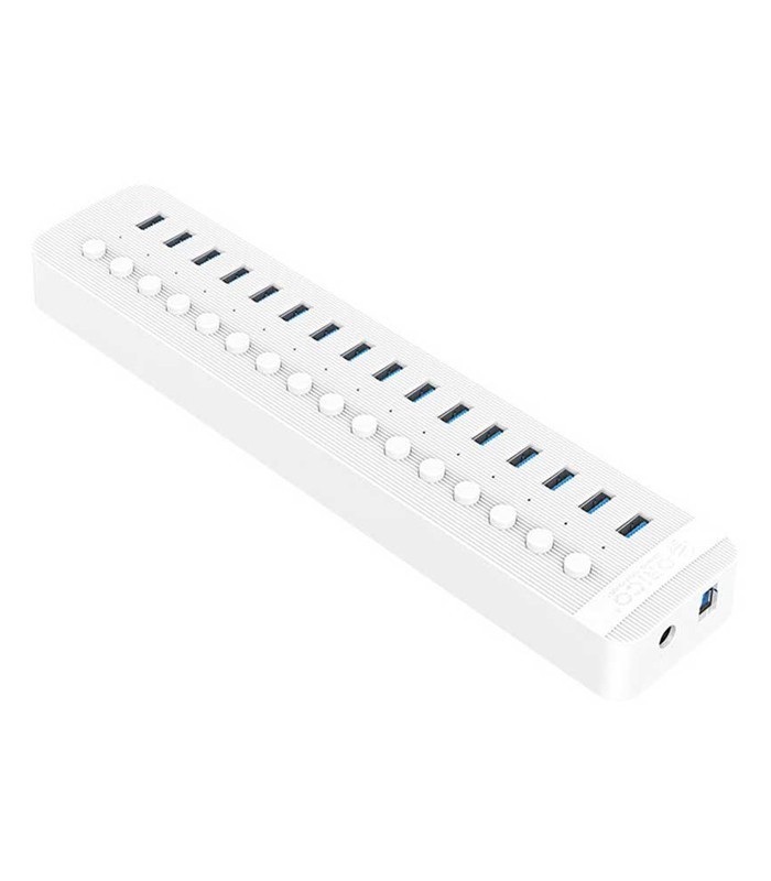 هاب 16 پورت USB 3.0 کلید دار همراه آداپتور اوریکو CT2U3-16AB