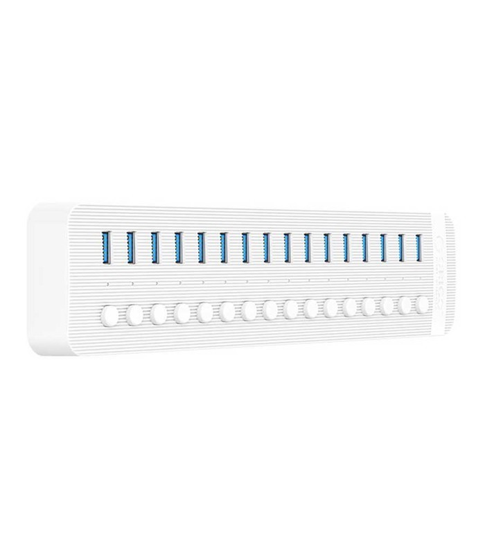 هاب 16 پورت USB 3.0 کلید دار همراه آداپتور اوریکو CT2U3-16AB