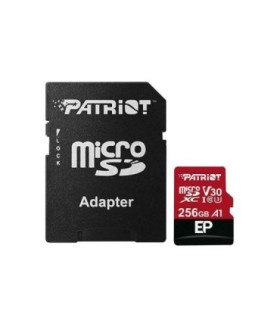 کارت حافظه microSDXC پاتریوت EP کلاس 10 سرعت 90MBps ظرفیت 256 گیگابایت همراه با آداپتور SD
