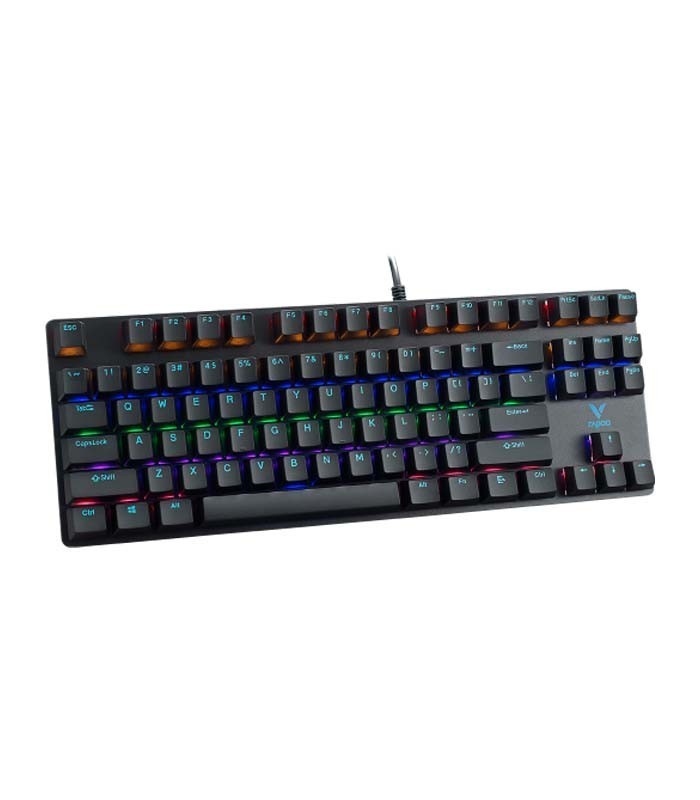 کیبورد باسیم گیمینگ رپو V500Pro-87