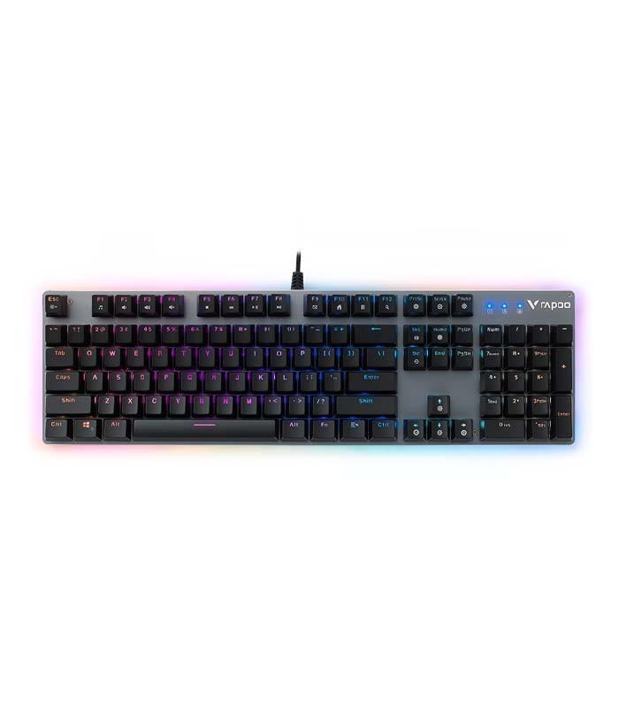 کیبورد باسیم گیمینگ رپو V520 RGB