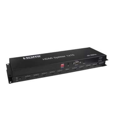 اسپلیتر 10 پورت HDMI با قابلیت EDID کی نت K-SPHD2010