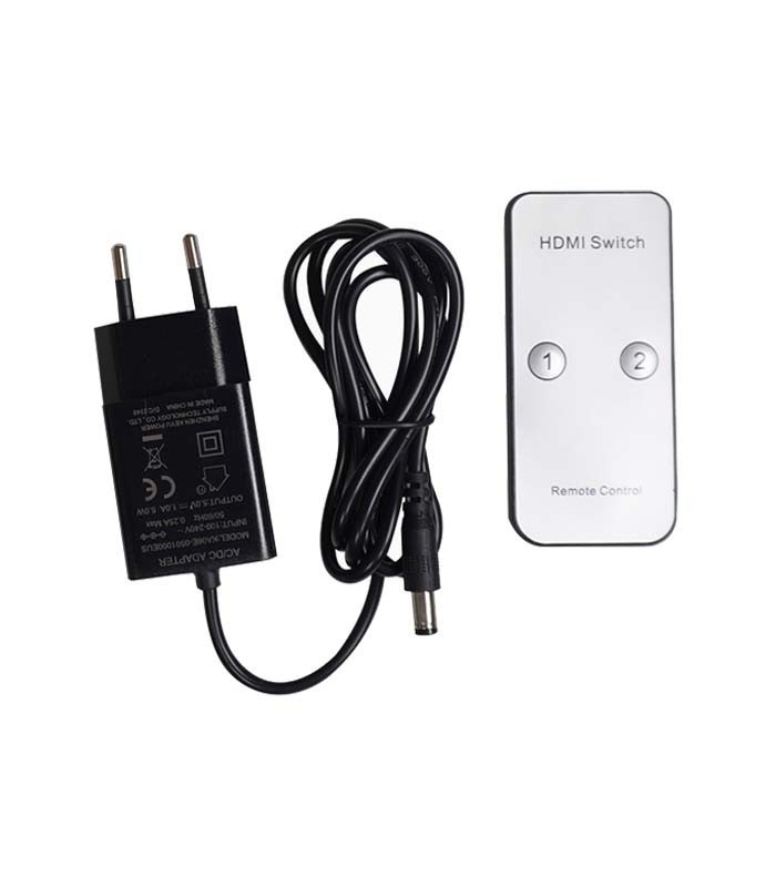 سوئیچ اسپلیتر 2 در 4 HDMI کی نت K-SWSP2024