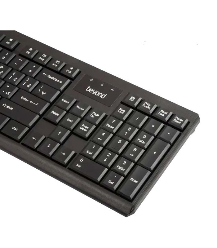 کیبورد و ماوس بی سیم بیاند BMK-8105RF با حروف فارسی