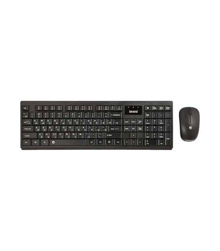 کیبورد و ماوس بی سیم بیاند BMK-8105RF با حروف فارسی