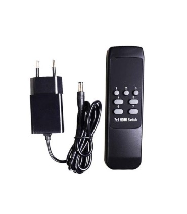 سوئیچ 7 پورت HDMI با رزولوشن 4K و ریموت کنترل کی نت K-SWHD2007