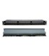 پچ پنل 24 پورت همراه با کیستون Cat6a STP کی نت K-NPC6AS024