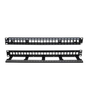 پچ پنل 24 پورت بدون کیستون Cat6 UTP کی نت K-NPULU024