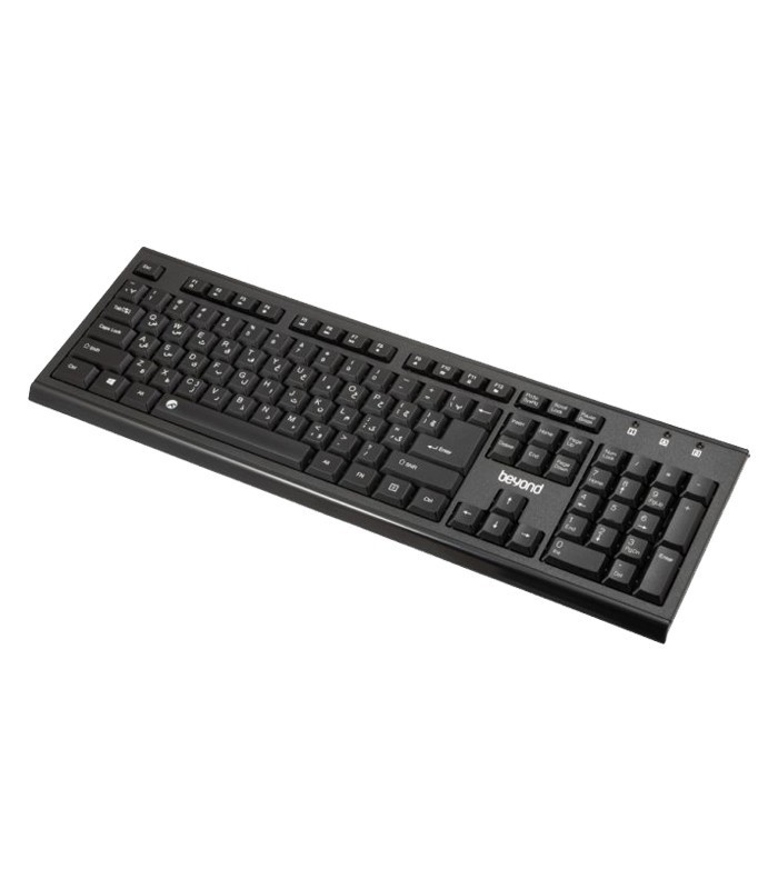 کیبورد و ماوس بی سیم با اسکین بیاند BMK-8320RF با حروف فارسی