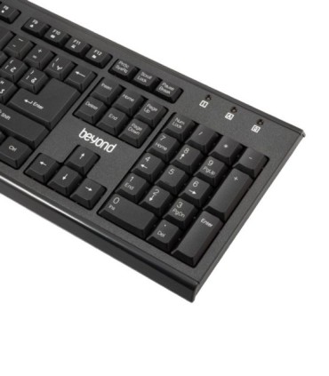 کیبورد و ماوس بی سیم با اسکین بیاند BMK-8320RF با حروف فارسی