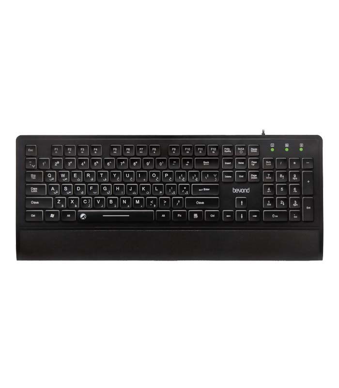 کیبورد باسیم بیاند BK-7210 با حروف فارسی
