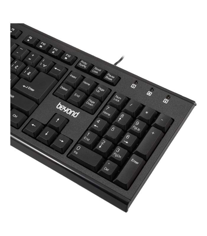 کیبورد باسیم بیاند با اسکین BK-8305 با حروف فارسی