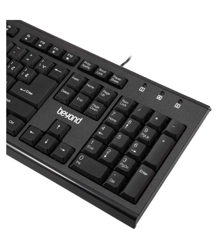 کیبورد باسیم بیاند BK-8305 با حروف فارسی