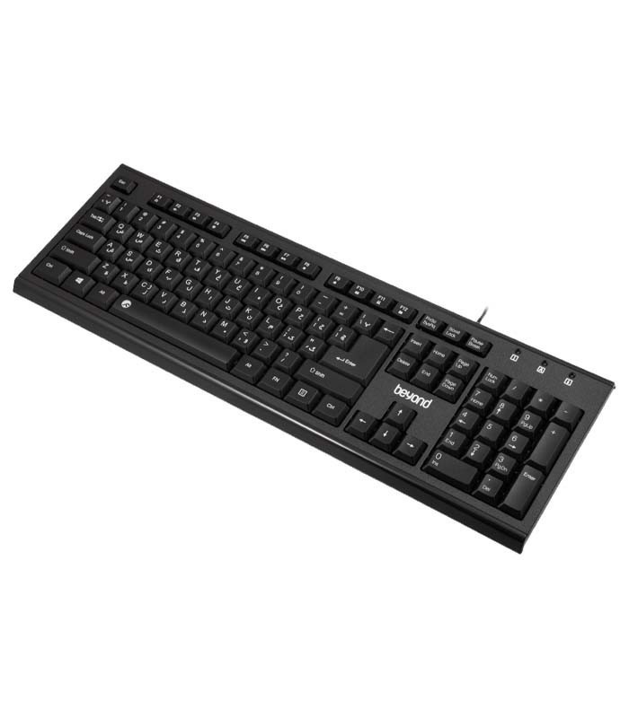 کیبورد و ماوس باسیم بیاند BMK-8310 با حروف فارسی