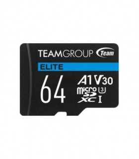کارت حافظه microSDXC تیم گروپ کلاس 3 سرعت 100MBps ظرفیت 64 گیگابایت 