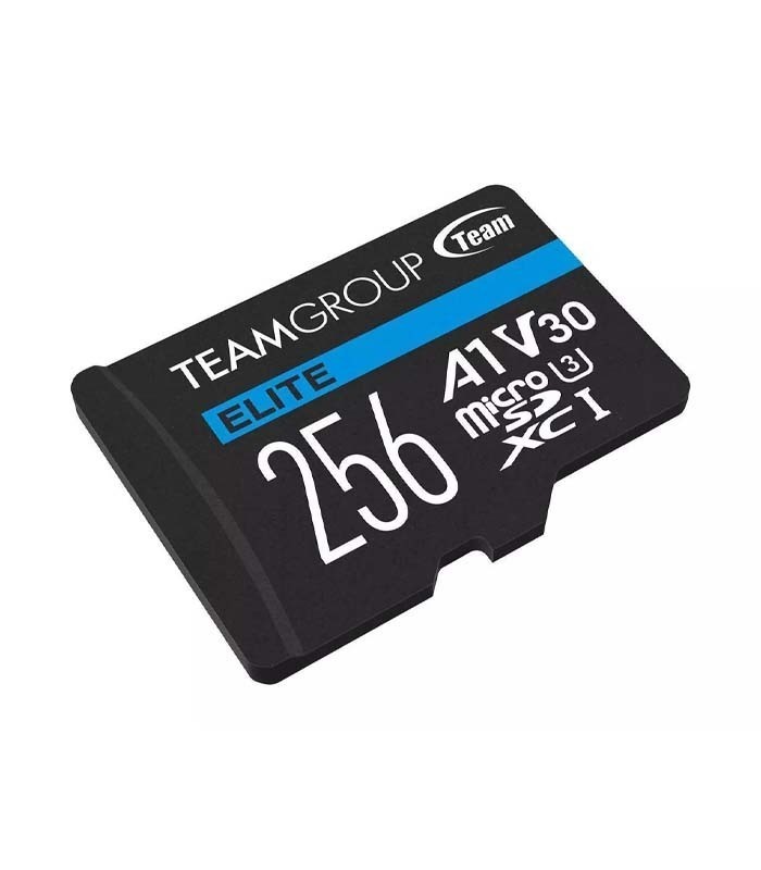 کارت حافظه microSDXC تیم گروپ کلاس 3 سرعت 100MBps ظرفیت 256 گیگابایت 