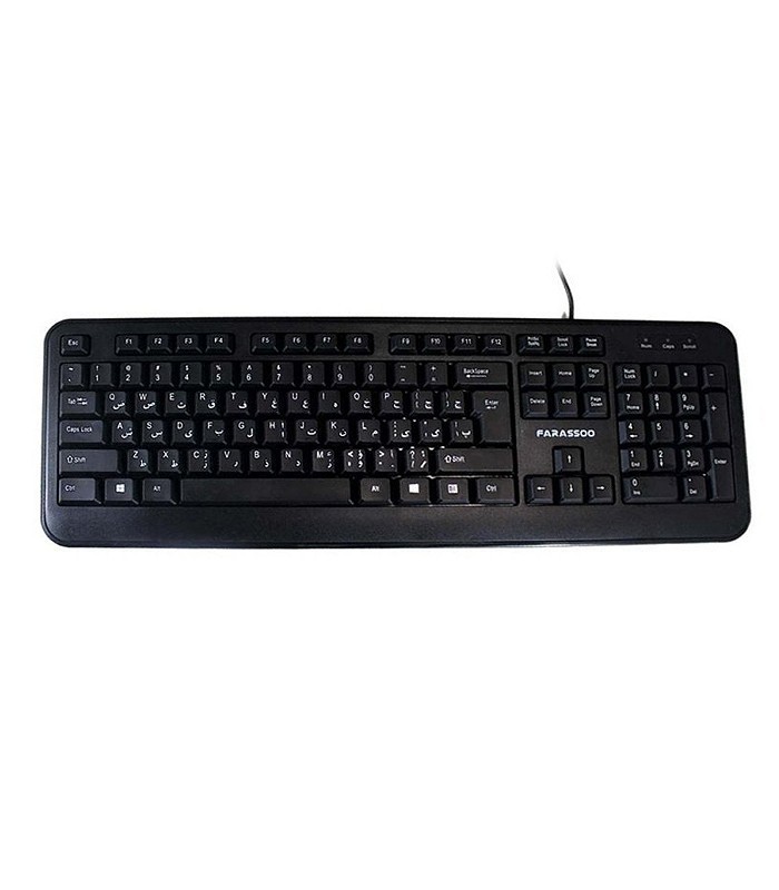 کیبورد باسیم فراسو FCR-3890 با حروف فارسی