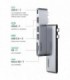 هاب 6 پورت Type C به USB 3.0 و درگاه کارت حافظه با قابلیت PD یوگرین 80856 CM380