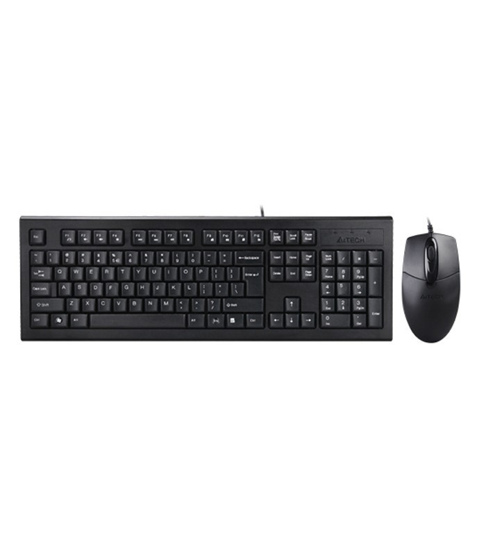 کیبورد و ماوس باسیم ای فورتک KR-8572 با حروف فارسی