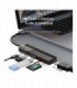 هاب 6 پورت Type C به USB 3.0 - 2.0 با پورت HDMI و درگاه کارت حافظه با قابلیت PD اوریکو MDK-6P