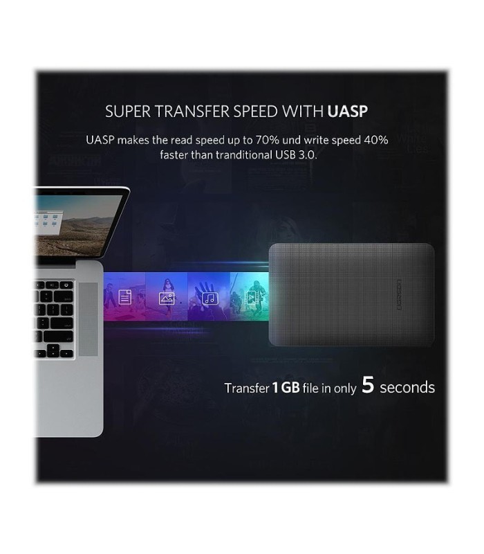 باکس هارد 2.5 اینچ USB 3.0 یوگرین 50208 CM135