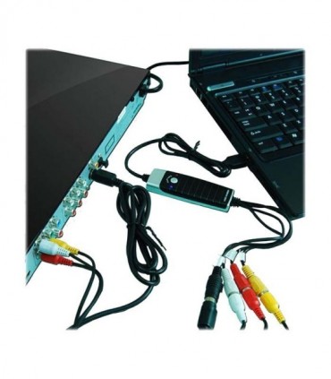 کارت کپچر AV و S-Video به USB 2.0 سازگار با ویندوز 10 فرانت FN-U2C122