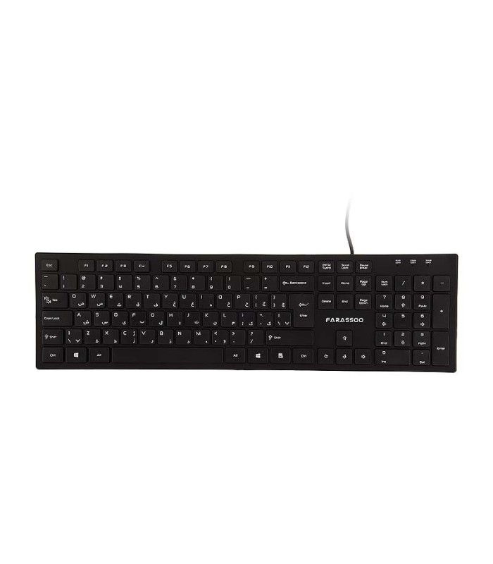 کیبورد باسیم فراسو FCR-2244 با حروف فارسی