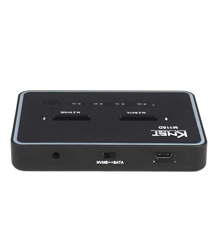 باکس NVMe M.2 SSD و SATA کی نت K-M115D