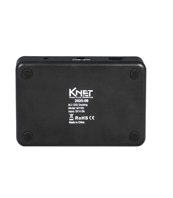 باکس NVMe M.2 SSD و SATA کی نت K-M115D