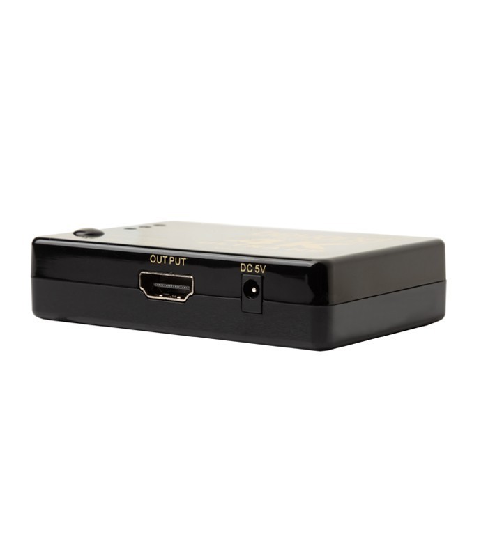 سوئیچ 3 پورت HDMI با قابلیت 3D و رزولوشن 4K با ریموت کنترل بیاند BA-716