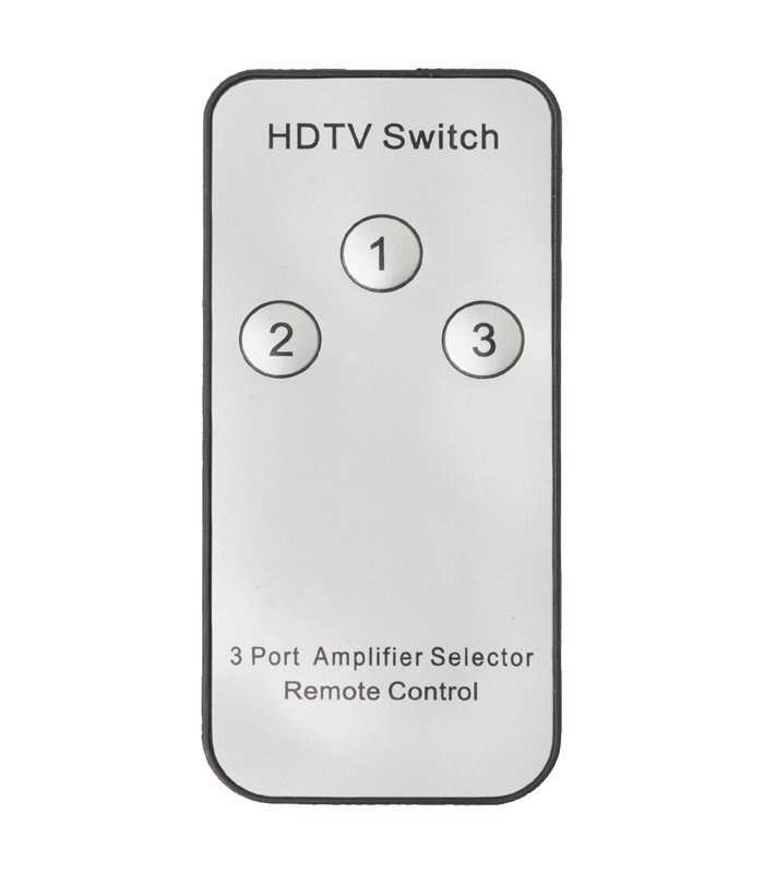سوئیچ 3 پورت HDMI با قابلیت 3D و رزولوشن 4K با ریموت کنترل بیاند BA-716