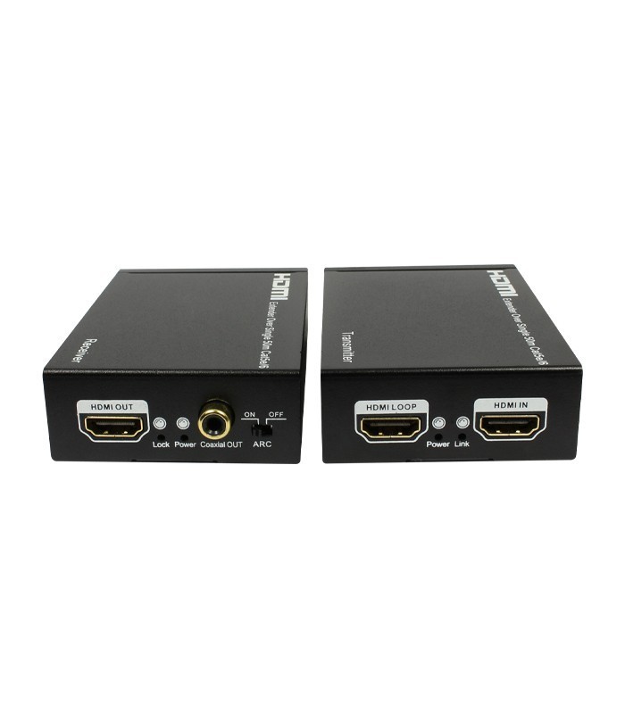 افزایش طول 1.3 HDMI بر روی کابل شبکه تا 50 متر با ریموت کنترل فرانت FN-E195 