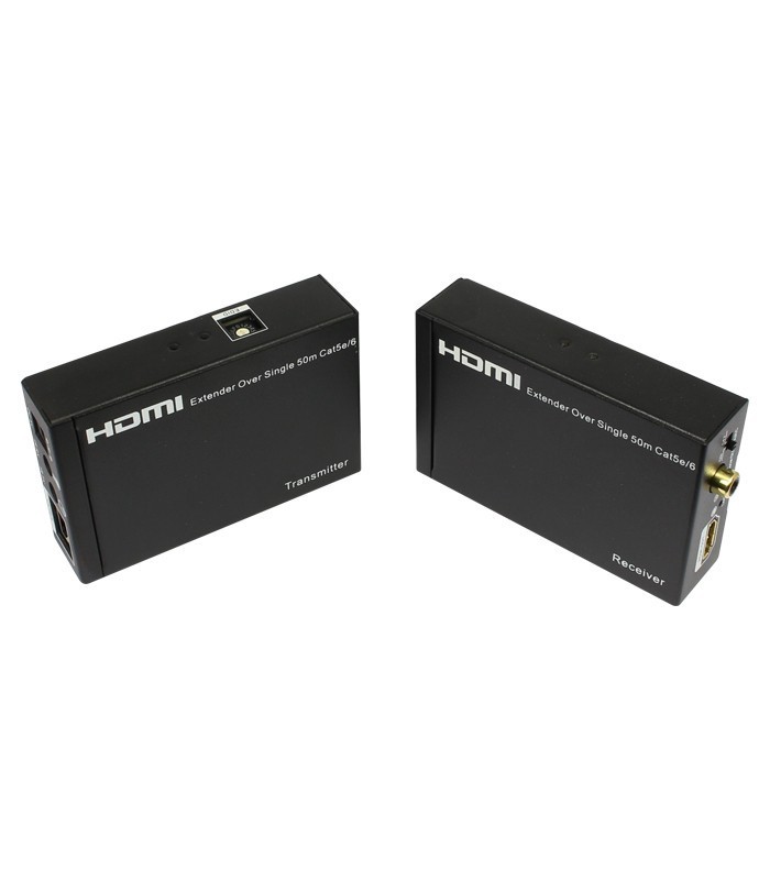 افزایش طول 1.3 HDMI بر روی کابل شبکه تا 50 متر با ریموت کنترل فرانت FN-E195 