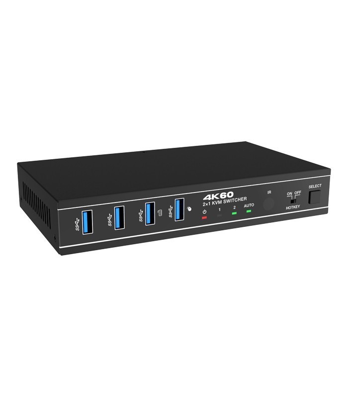 کی وی ام سوئیچ 2 پورت HDMI فرانت FN-K3H21